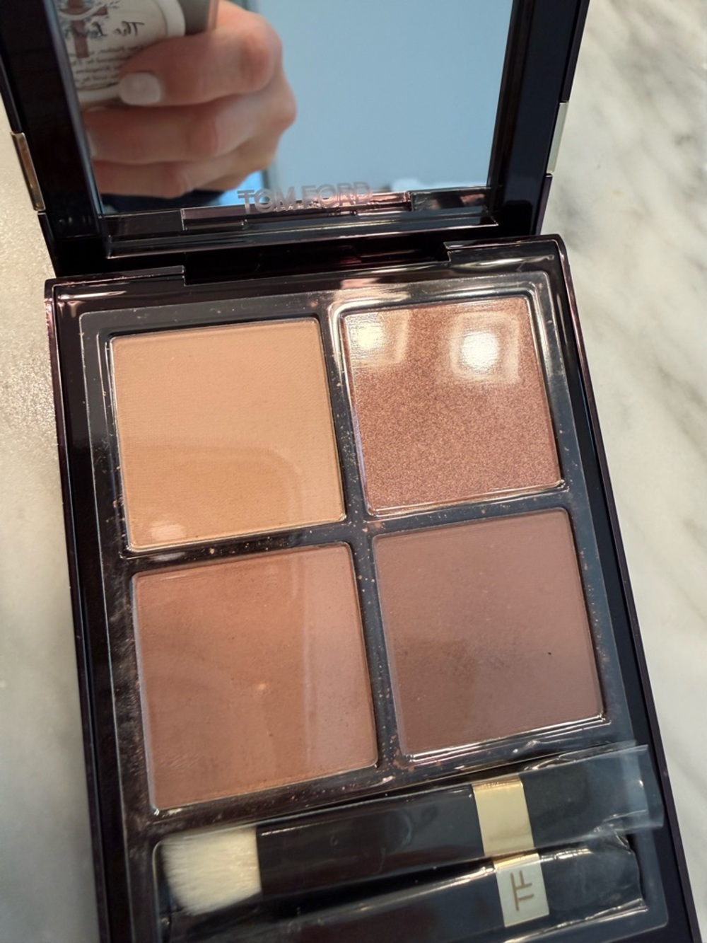 Tom Ford Warm Neutral Eyeshadow Quad — Beige, Bronze & Brown